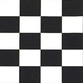 Kockás fürdőruha anyag - BLACK/WHITE